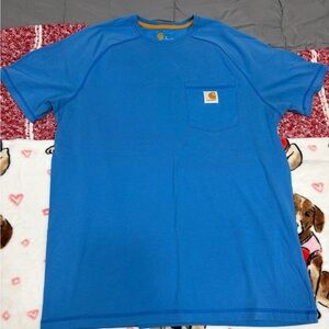 Carhartt Men's Vibrant Blue Short Sleeve Tee